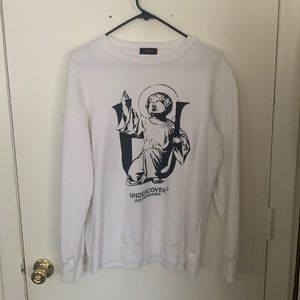 White Undercover Angel Crewneck by Jun Takahashi